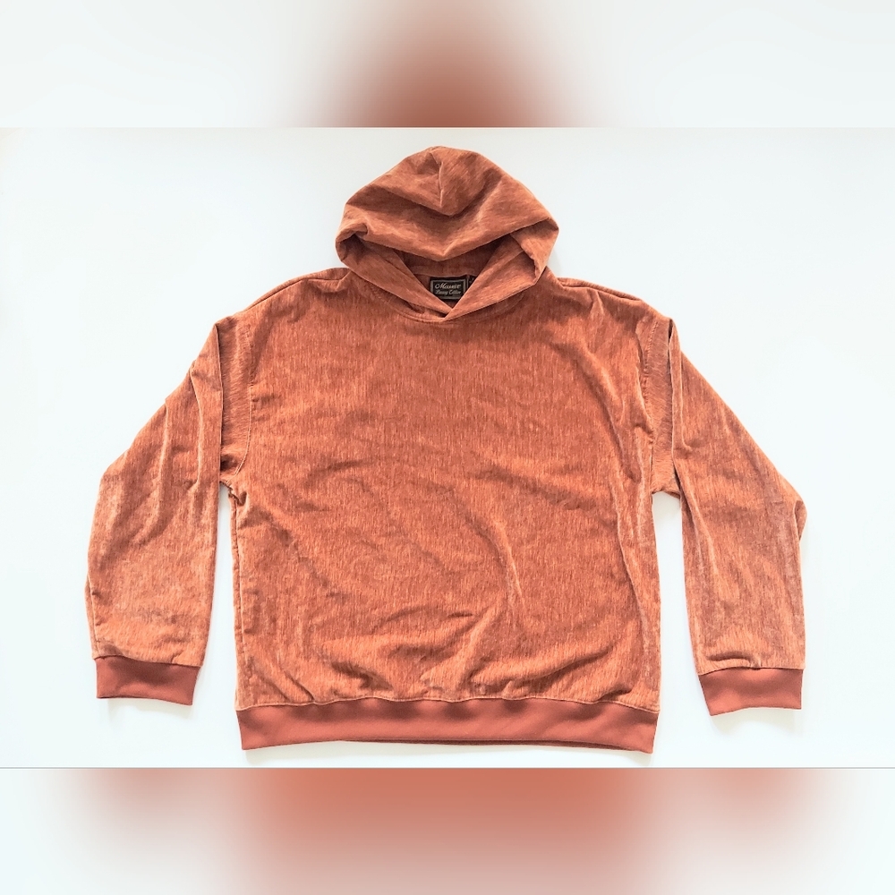 Massive Luxury Edition Pullover Hooded Streetwear Shirt Mens XL Soft Velour